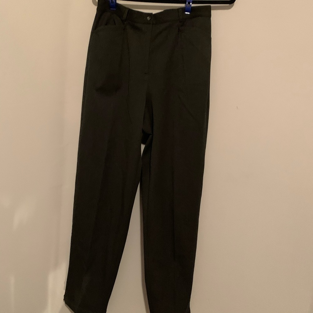 talbots black dress pants